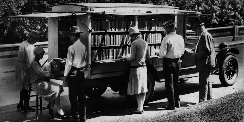 Storia delle biblioteche mobili