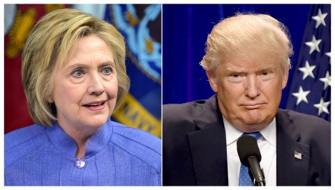 Trump vs Clinton. Both are unpopular. Only one is a threat.