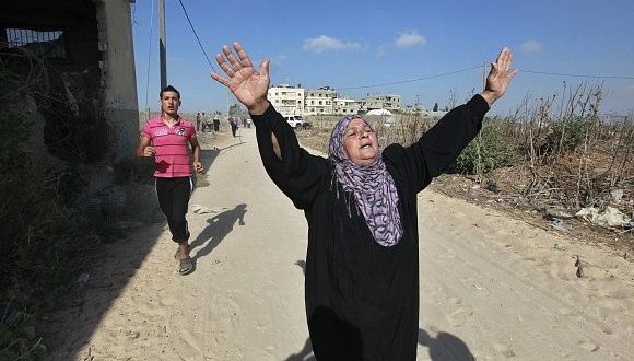 Palestinians report Israeli aerial strike, artillery fire taking place in northern Gaza Strip