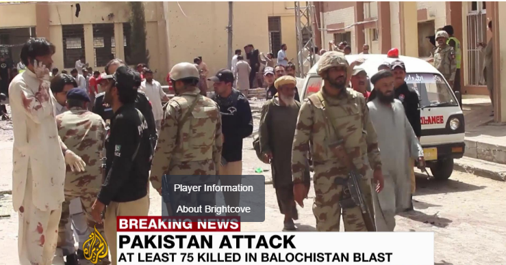 Pakistan: Blast at Quetta hospital after lawyer killed