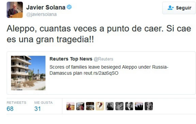 El deprimente espectáculo de terrorismo informativo que el diario ELPAISIS y otros están ofreciendo sobre Siria