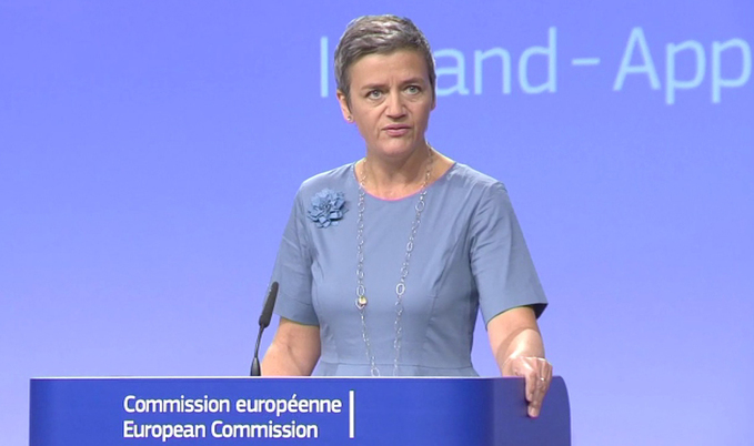 Apple tendrá que pagar 13.000 millones en impuestos no cobrados