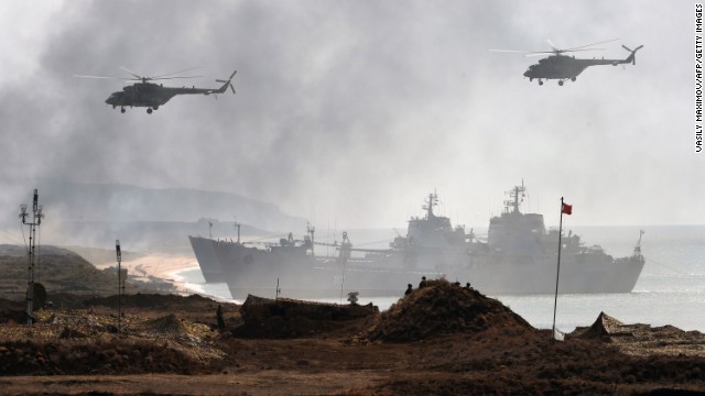 Rusia muestra su poderío militar en Crimea