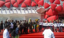 Azione per il Rojava alla Mostra del cinema di Venezia