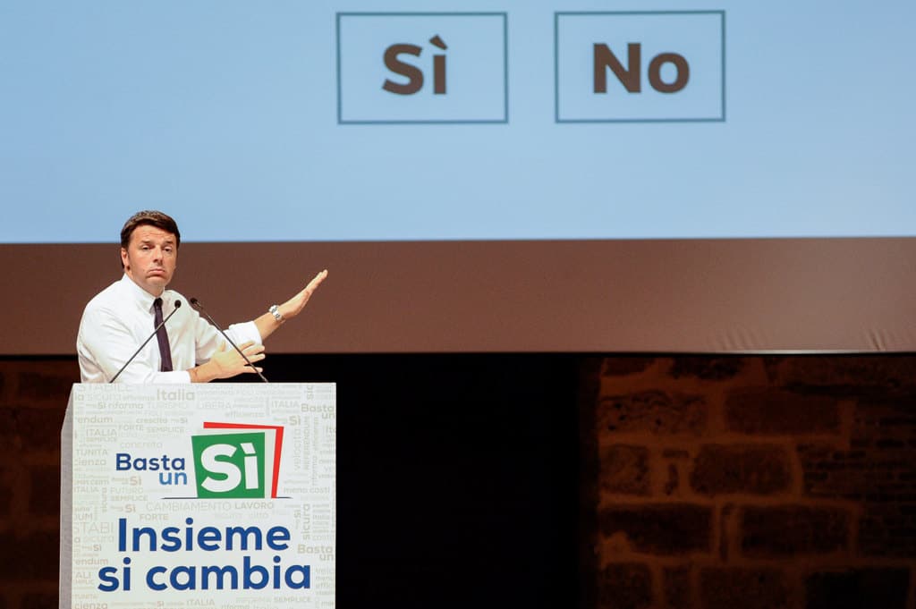 Il referendum costituzionale mostra le anomalie della politica italiana