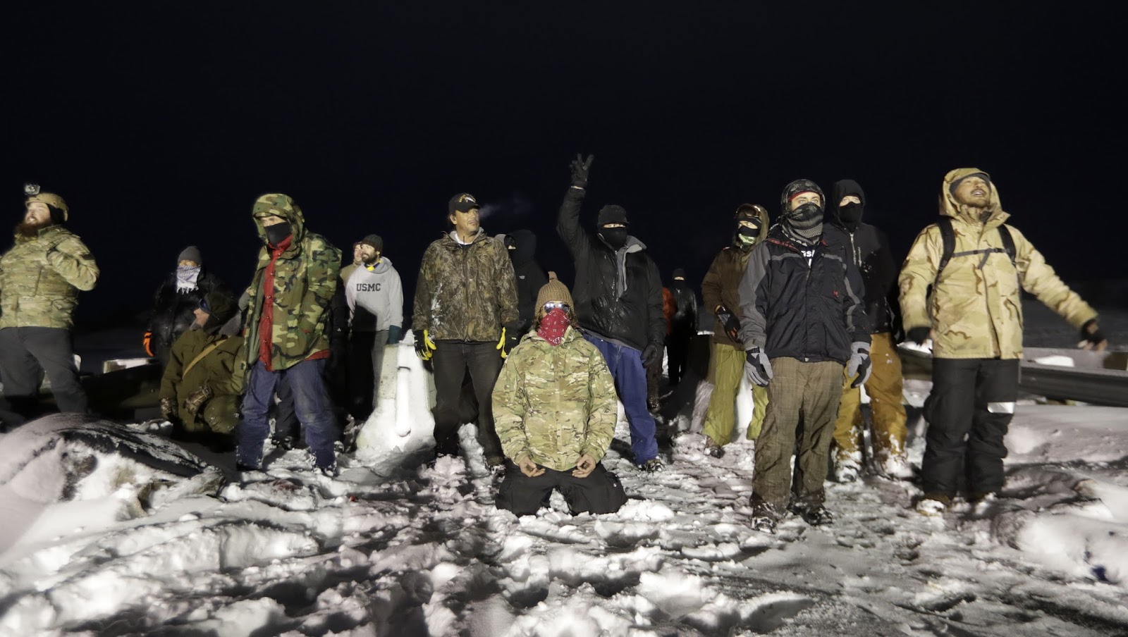 Veterans Arrive At Standing Rock To Act As ‘Human Shields’ For Water Protectors