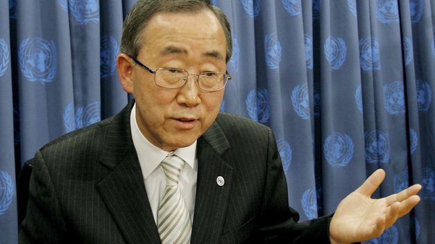 Ban insiste en que la paz en Oriente Medio sólo llegará con un Estado palestino