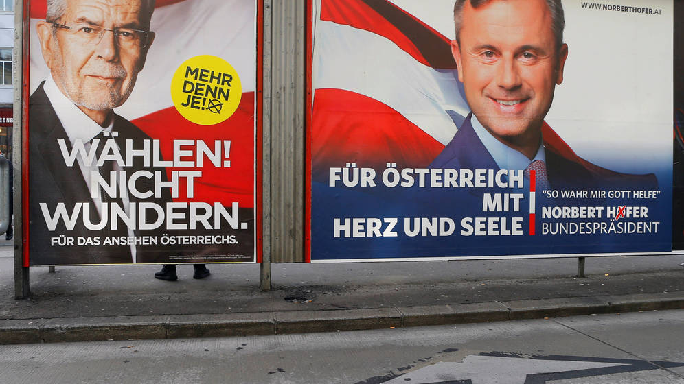 El ecologista Van der Bellen vence al ultraderechista Hofer en Austria
