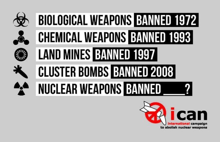 Voto histórico en la ONU indica que las armas nucleares serán ilegales en 2017