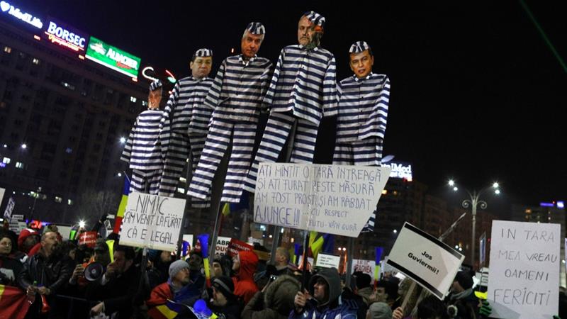 Romania’s government to withdraw corruption decree