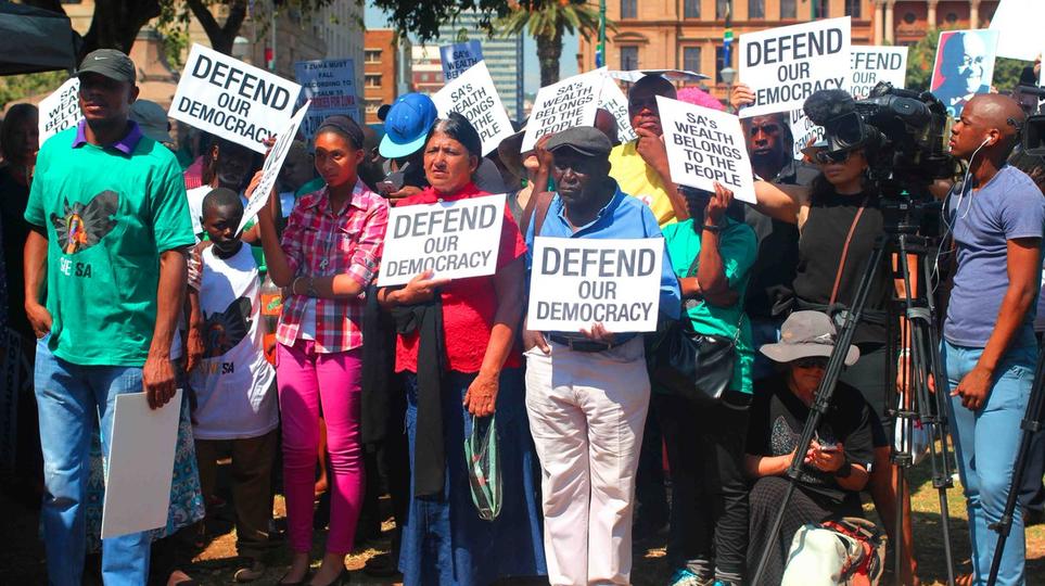 South Africans see red over #BlackMonday