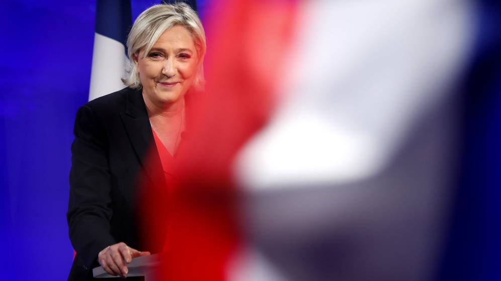 Le Pen: “Somos la primera fuerza de la oposición. Esto es histórico y masivo”