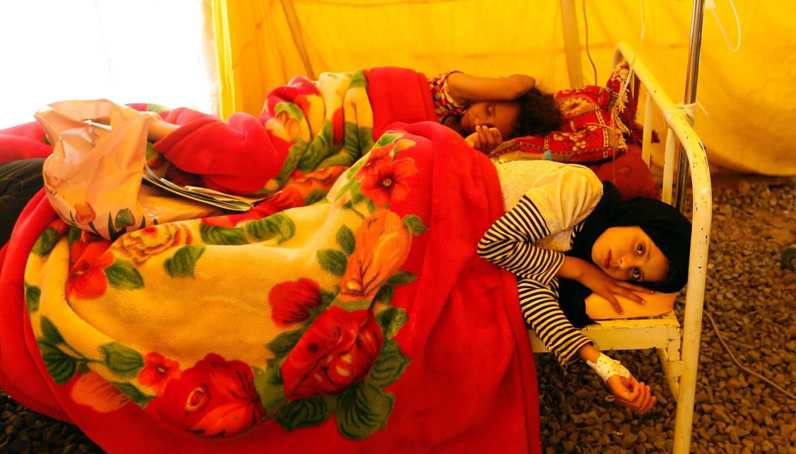 1.100 muertos en Yemen por una epidemia de cólera