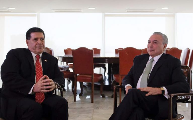 Brasil y Paraguay reiteran apoyo a suspensión de Venezuela en Mercosur