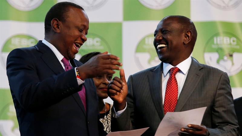 Uhuru Kenyatta wins Kenya presidential election