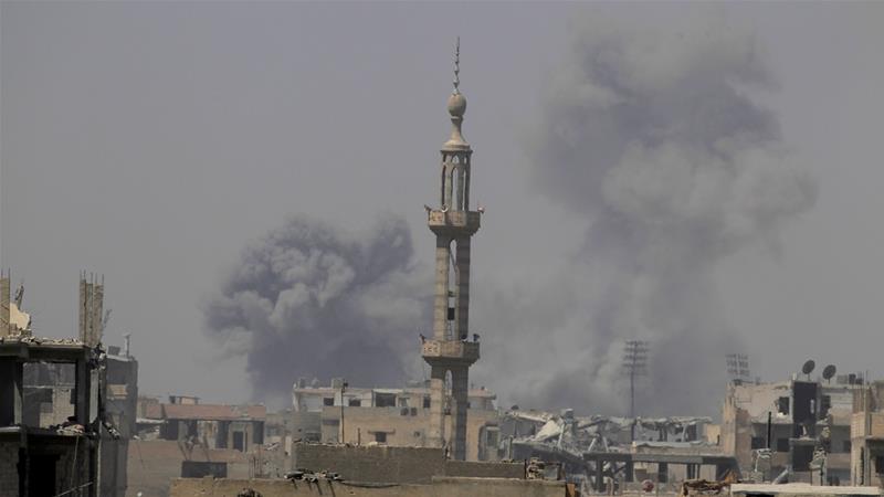 Raqqa: US-led strikes ‘kill 100 civilians’ in 48 hours