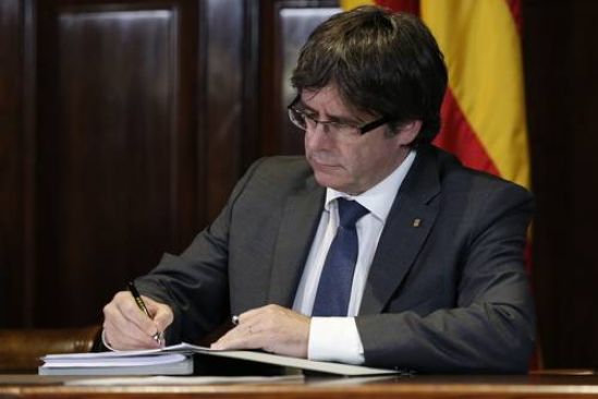Habrá referendo independentista en Cataluña el primero de octubre