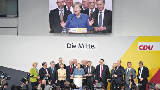 Merkel ganó, pero la sorpresa la dio la ultraderecha
