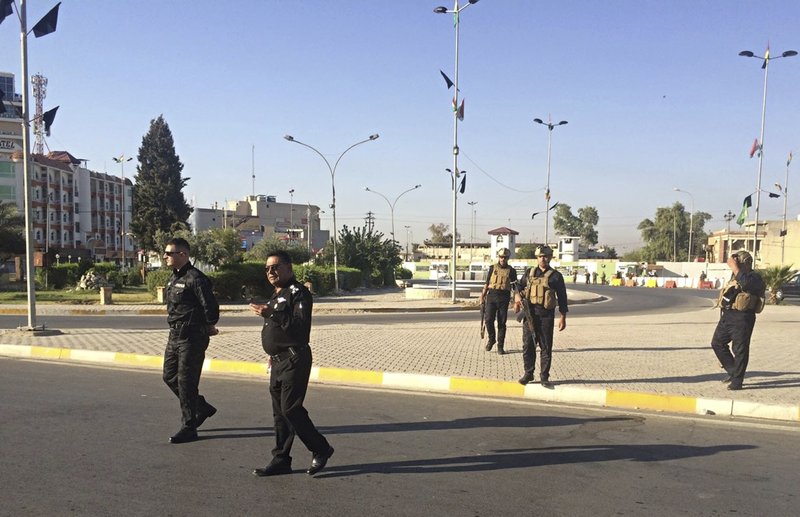 Iraqi forces drive Kurds from disputed areas near Kirkuk