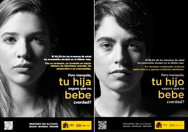 El PNV exige al Gobierno explicaciones por un anuncio machista contra el consumo de alcohol
