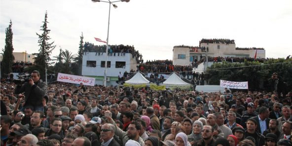 Tunisie : tensions à Sidi Bouzid pour le 7e anniversaire de la révolution