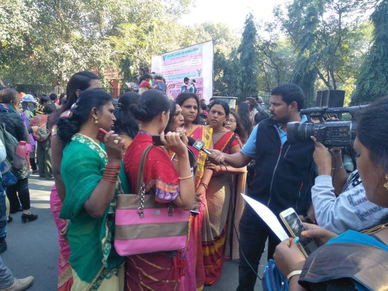 Massive Protest Demanding Rejection Of Transgender Bill