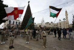 Noël: les tensions sur Jérusalem ternissent les festivités à Bethléem