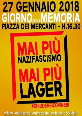 Giornata della Memoria. Basta fascismi e razzismi