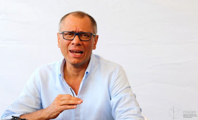 Jorge Glas: “L’Ecuador dato in pegno alle élite”