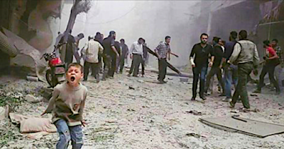 Siria, l’inferno di Ghouta toglie le parole anche all’Onu e l’urlo del bambino è inascoltato!