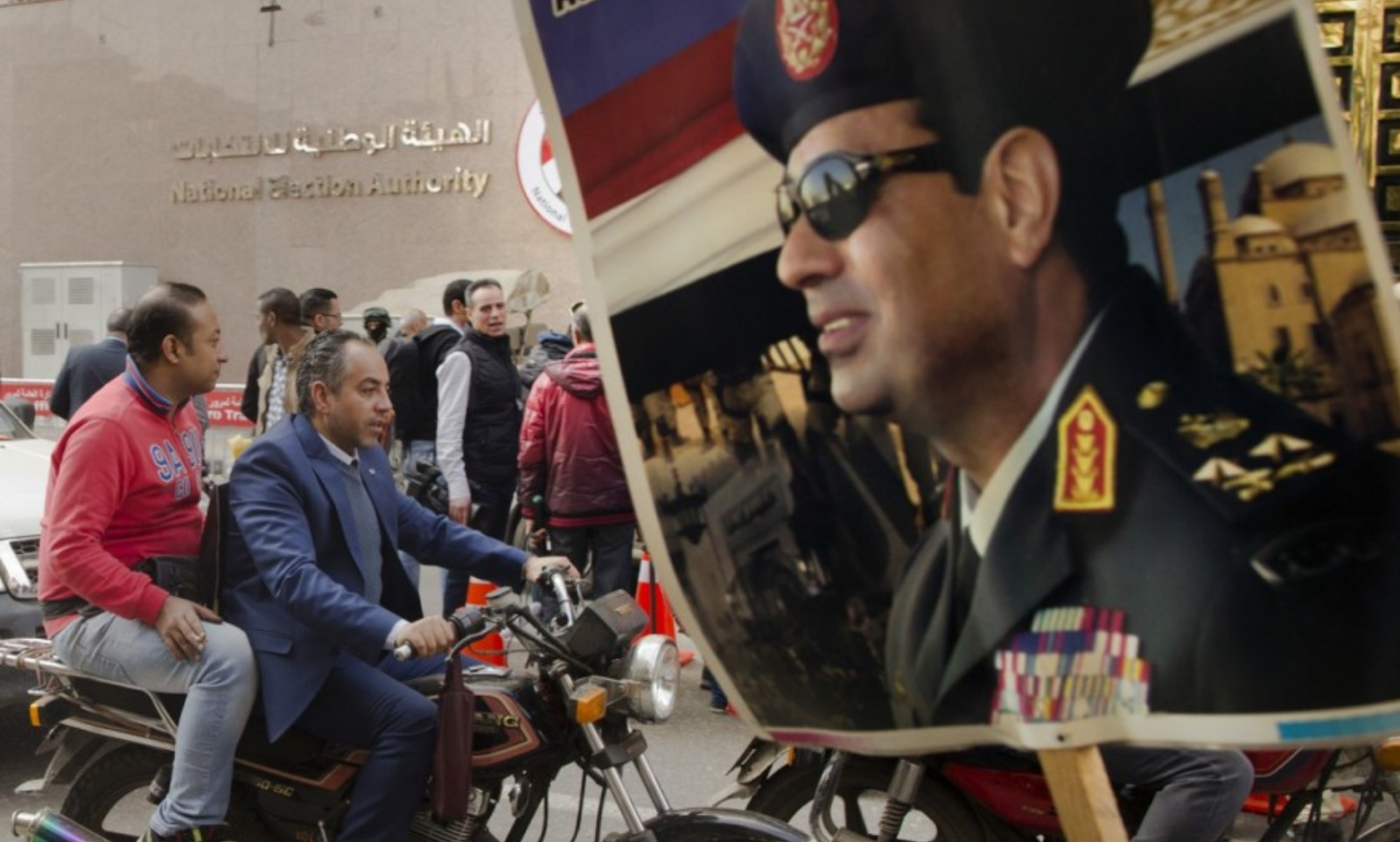 Egyptians urged to report media ‘hurting national interests’ ahead of presidential election as el-Sissi eyes likely victory