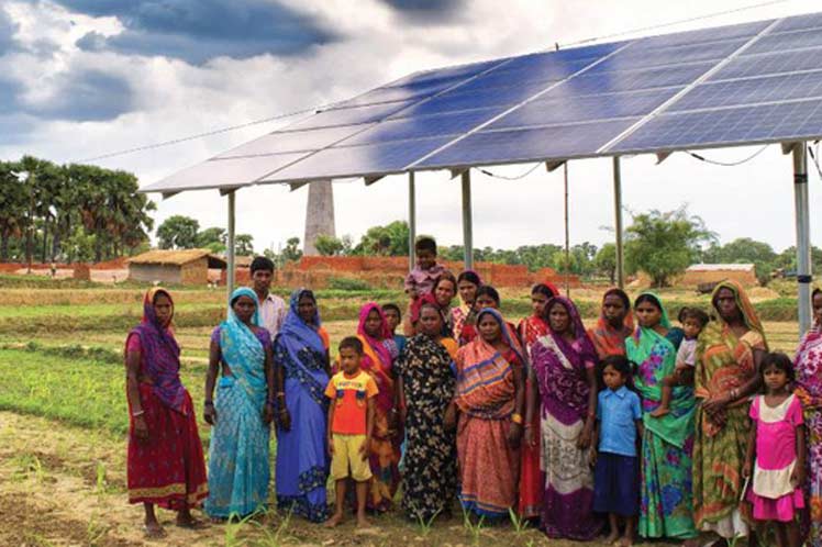 India a la vanguardia de la energía solar