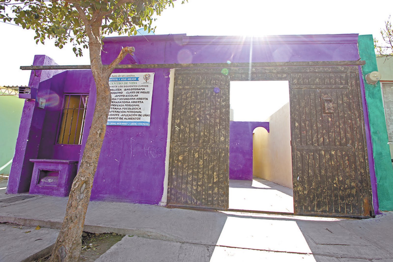 Un lugar donde las mujeres recuperan la esperanza