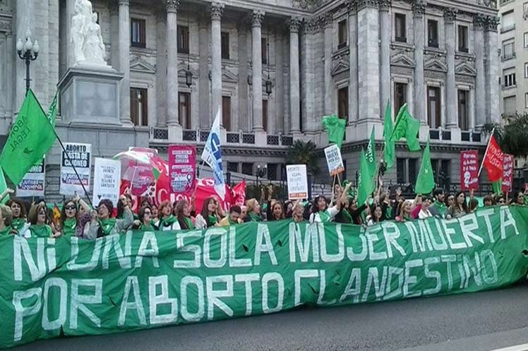 Aborto legal, el reclamo de las mujeres en Argentina