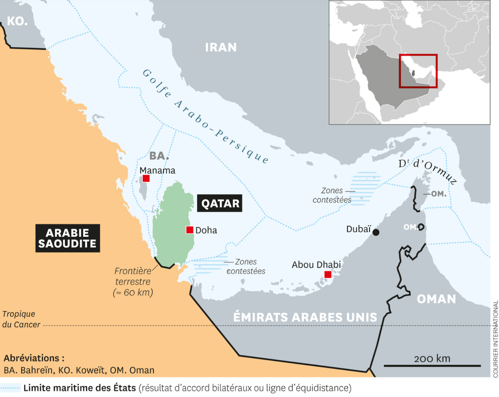 L’Arabie Saoudite veut-elle transformer le Qatar en île ?