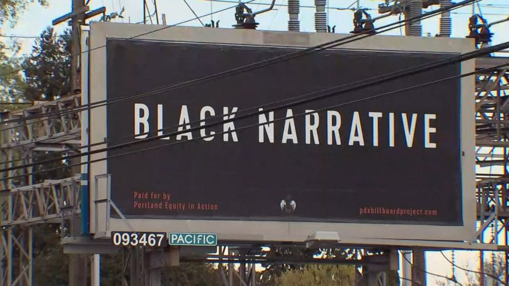 Portland billboards take aim at ‘issues of white supremacy and racial inequity’