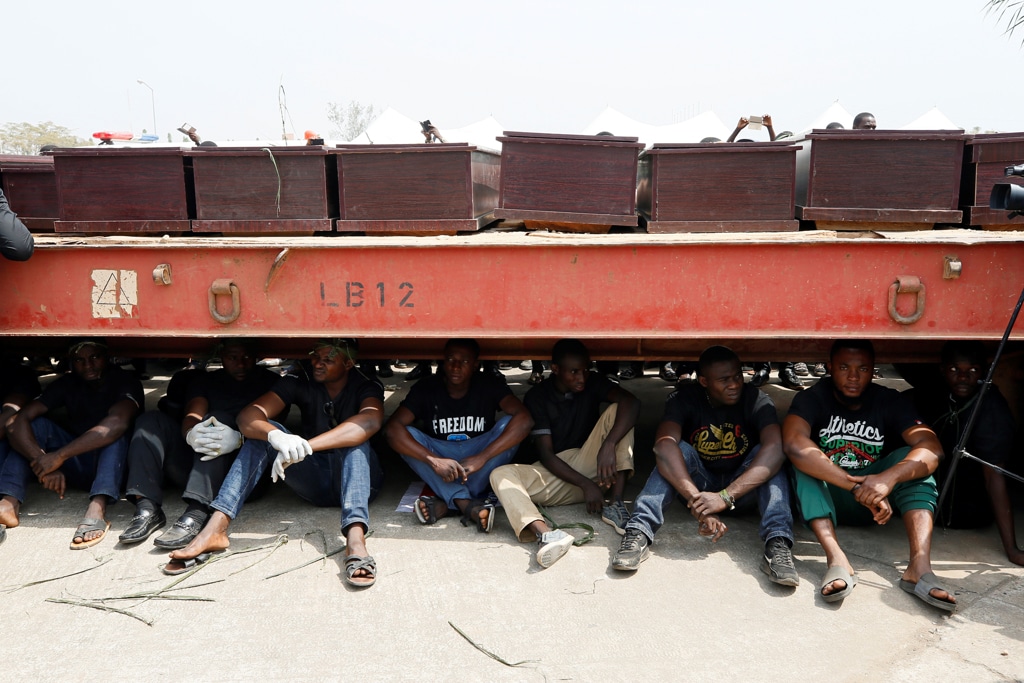 Uscita di scena in grande stile in Nigeria