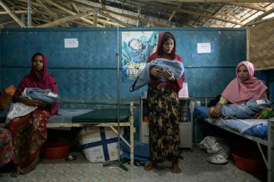 Naissance, mariage, mort: scènes de vie des camps rohingyas