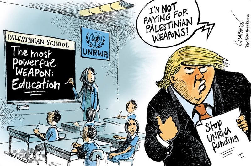 Trump streicht Hilfe für Palästinaflüchtlinge