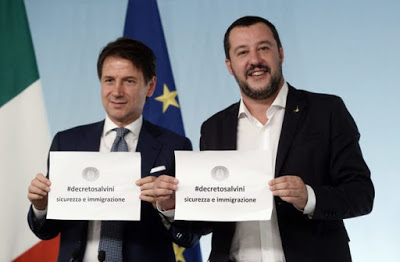 Decreto Salvini: incompetenza, volgarità, stupidità e cattiveria assurte a legge