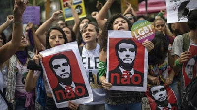 Protestan en Brasil tras triunfo de ultraderechista Bolsonaro