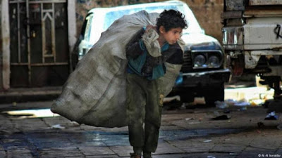 Yemeni families in dire straits