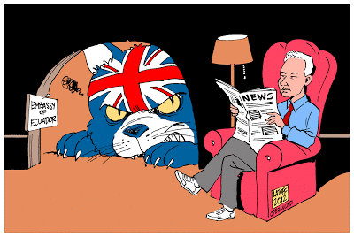 La crucifixion de Julian Assange. Ce qui lui arrive devrait terrifier la presse
