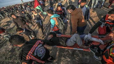 Un muerto y 40 palestinos heridos deja represión de Israel