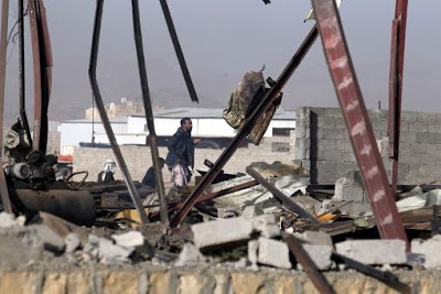 Marchan en noreste de Yemen contra agresión de Arabia Saudita