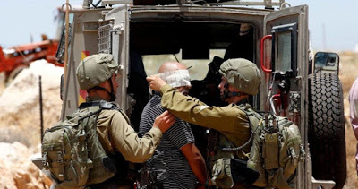 18 palestiniens enlevés en Cisjordanie