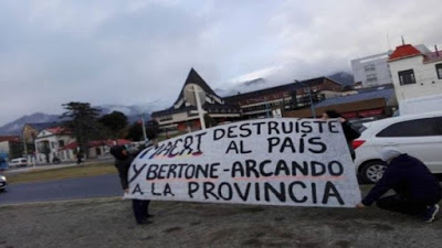 Organizaciones sociales de Tierra del Fuego repudian visita de Macri