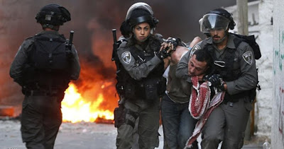380 Palestiniens, dont 67 enfants, ont été arrêtés le mois dernier