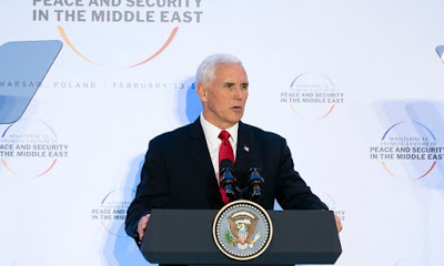 Mike Pence accuses Iran of plotting ‘another Holocaust,’ calls on Europe to leave nuclear deal