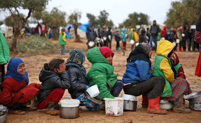 Más de 2.500 niños de 30 nacionalidades viven en campos de refugiados de Siria